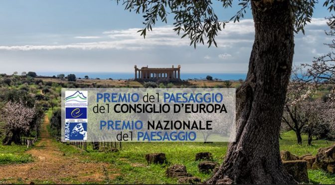 Bando per selezionare la candidatura italiana al Premio del Paesaggio del Consiglio d’Europa