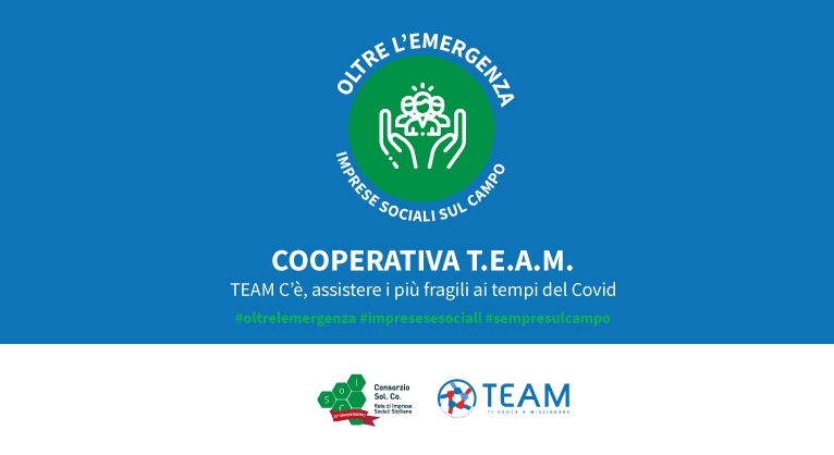 TEAM C’è, assistere i più fragili ai tempi del Covid