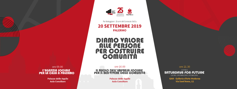  Palermo 20 settembre, diamo valore alle persone per costruire Comunità