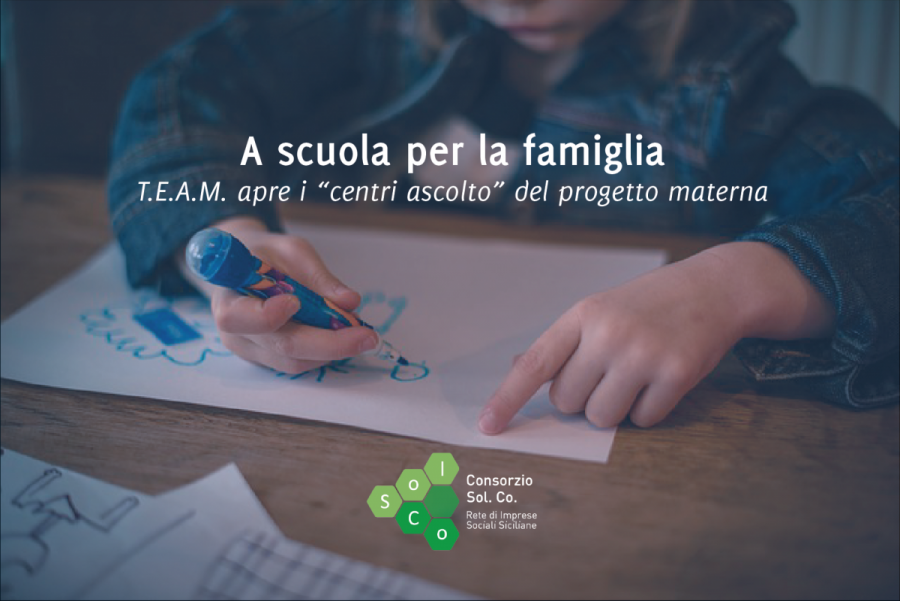 A scuola per la famiglia, TEAM apre i “centri ascolto” del progetto materna