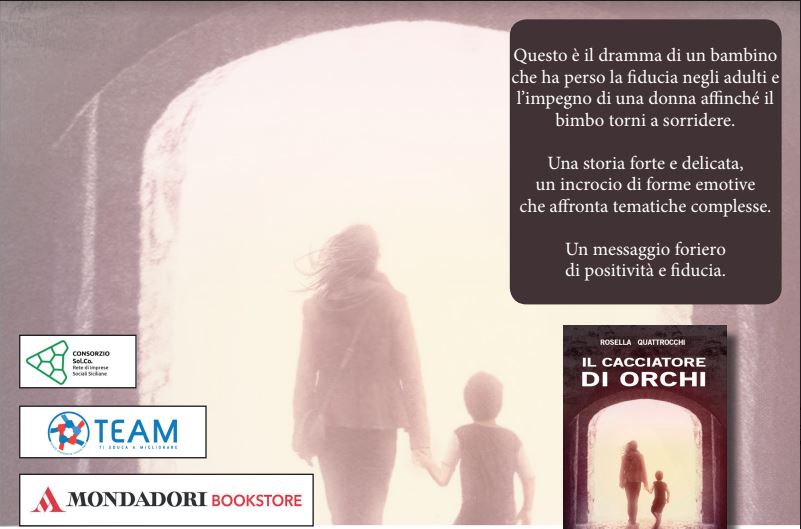 Venerdì 1° luglio, alle 18, presentazione del libro “Il cacciatore di orchi” di Rosella Quattrocchi