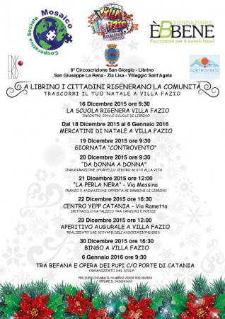 Il calendario degli eventi