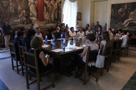 Sala Giunta Comune di Catania